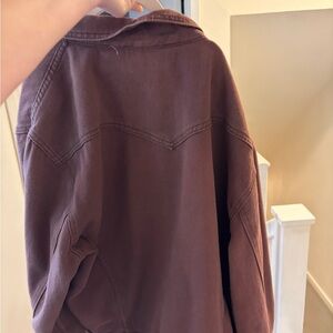 Princess Polly Chocolate Jean Jacket